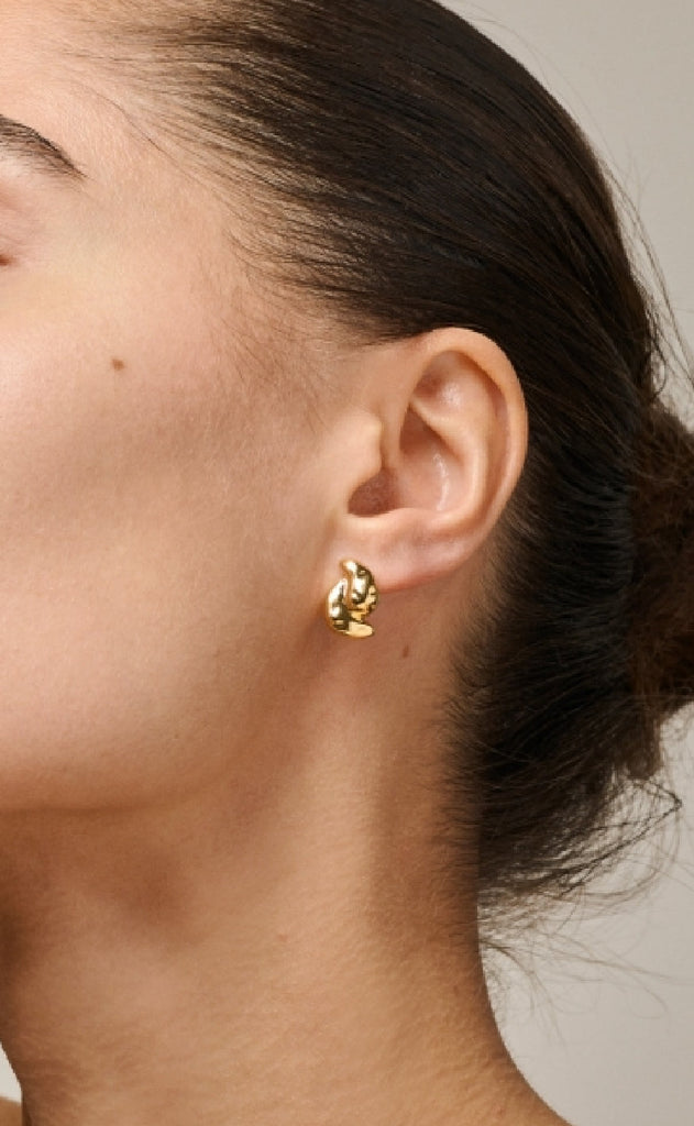 ENAMEL Copenhagen Øreringer - Tova - Gold Colour