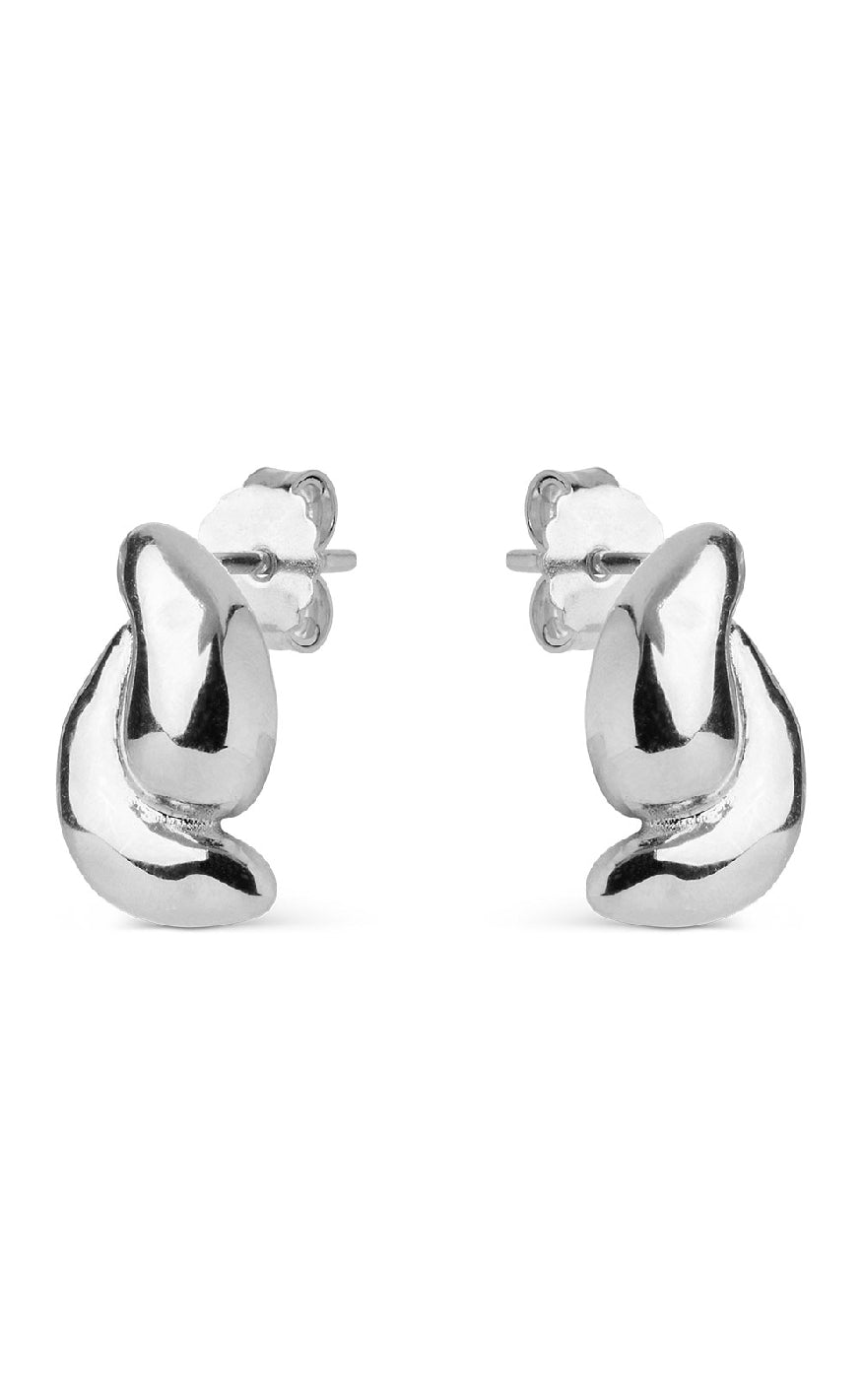 ENAMEL Copenhagen Øreringer - Tova - Silver Colour
