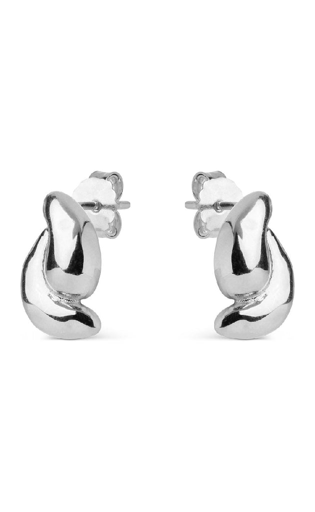 ENAMEL Copenhagen Øreringer - Tova - Silver Colour