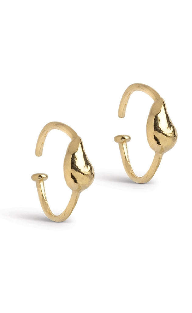 ENAMEL Copenhagen Øreringer - Twistie Drop - Gold Colour