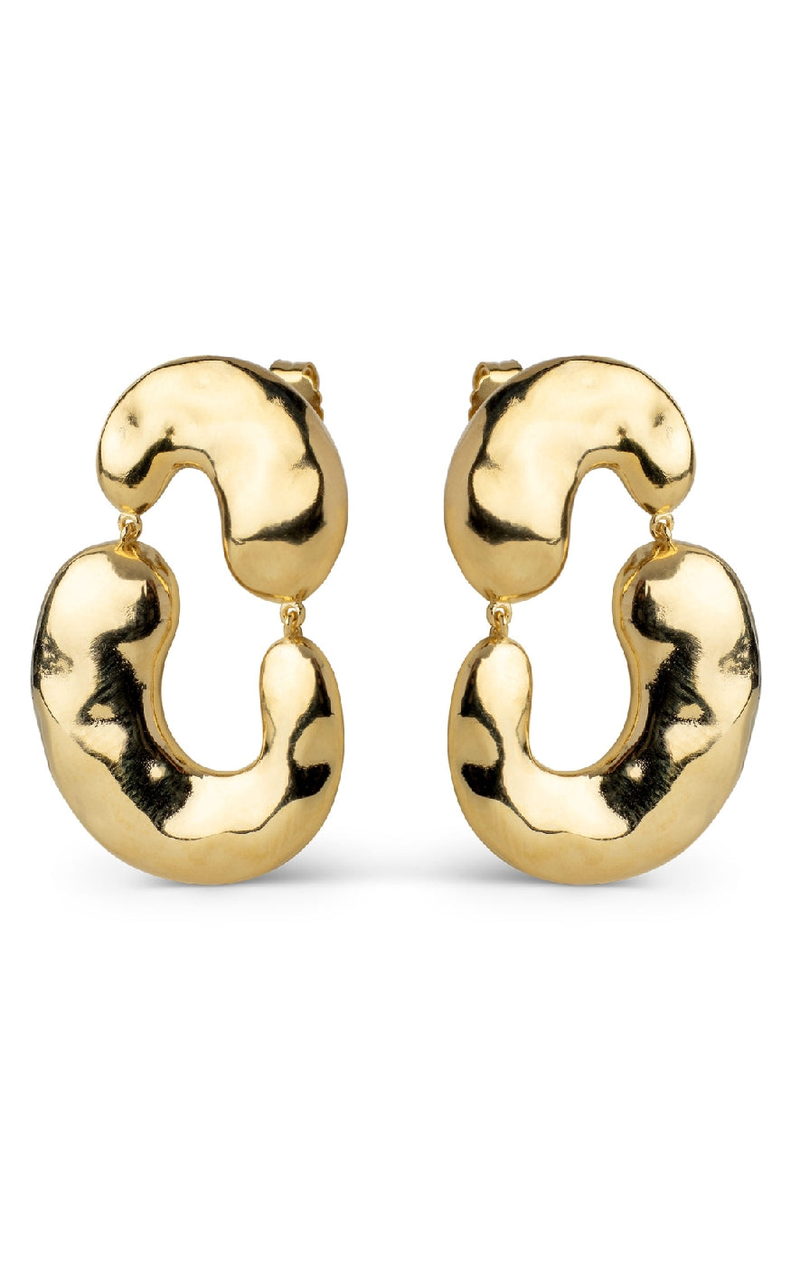 ENAMEL Copenhagen Øreringer - Viona - Gold Colour