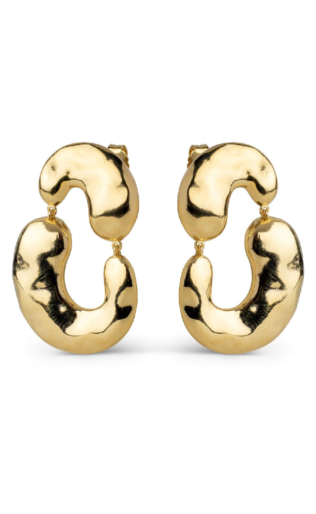 ENAMEL Copenhagen Øreringer - Viona - Gold Colour