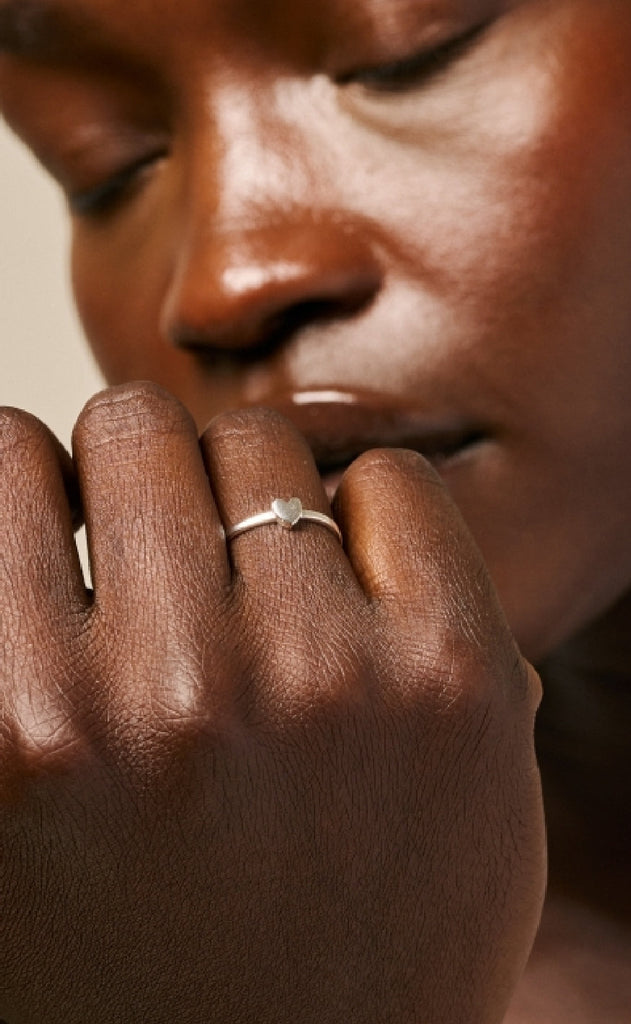 ENAMEL Copenhagen Ring - Amore - Silver Colour
