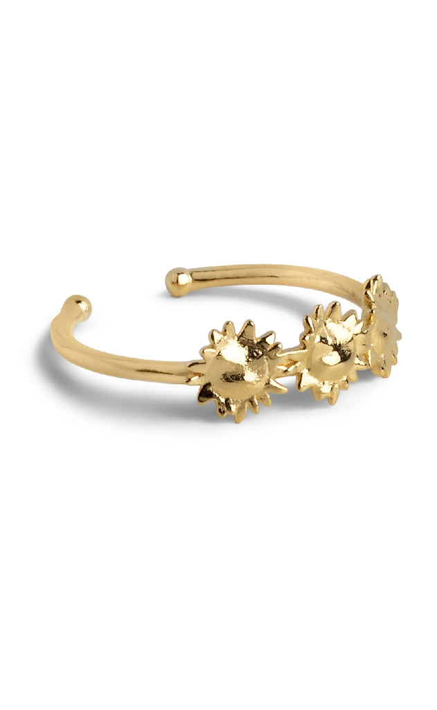 ENAMEL Copenhagen Ring - Sunshine Wreath - Gold Golour