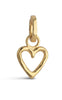 ENAMEL Copenhagen Anheng - Organic Heart - Gold Colour