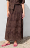Say INA Copenhagen Skjørt - Elly Lace - Dark Brown