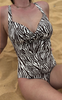 Unica Copenhagen Badedrakt - Alma - Black Zebra