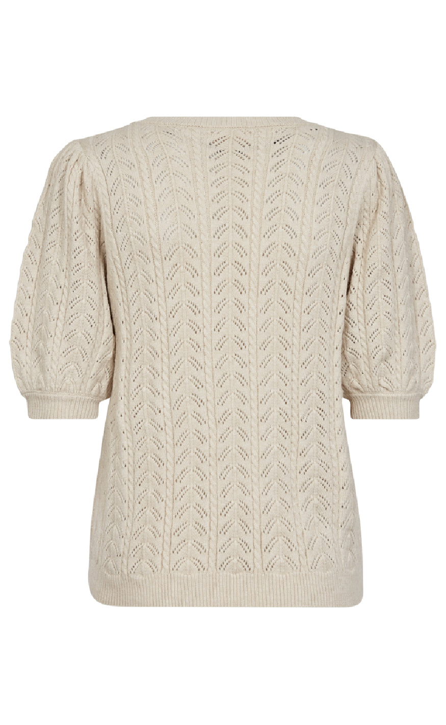 Freequent Bluse - Clarry - Sand Melange