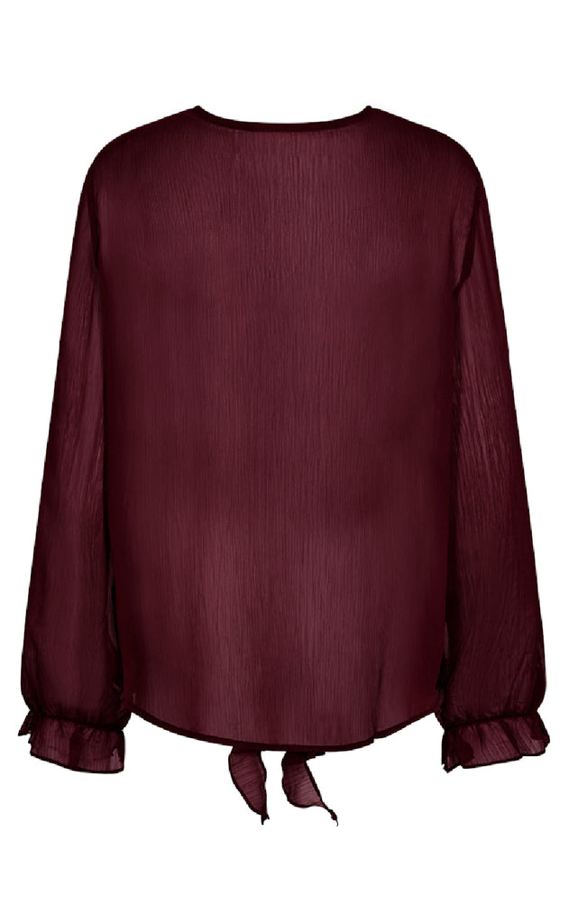 Freequent Bluse - Ditte - Port Royale