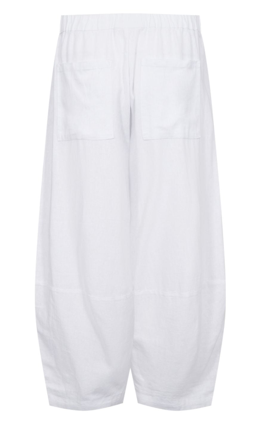 Freequent Bukser - Lava Wide - Brilliant White