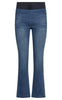 Freequent Bukse - Shantal Bootcut - Medium Blue
