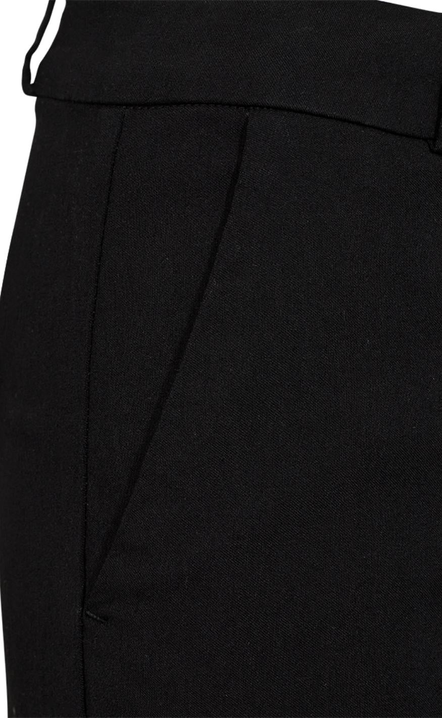 Freequent Bukser - Solvej Wide - Black