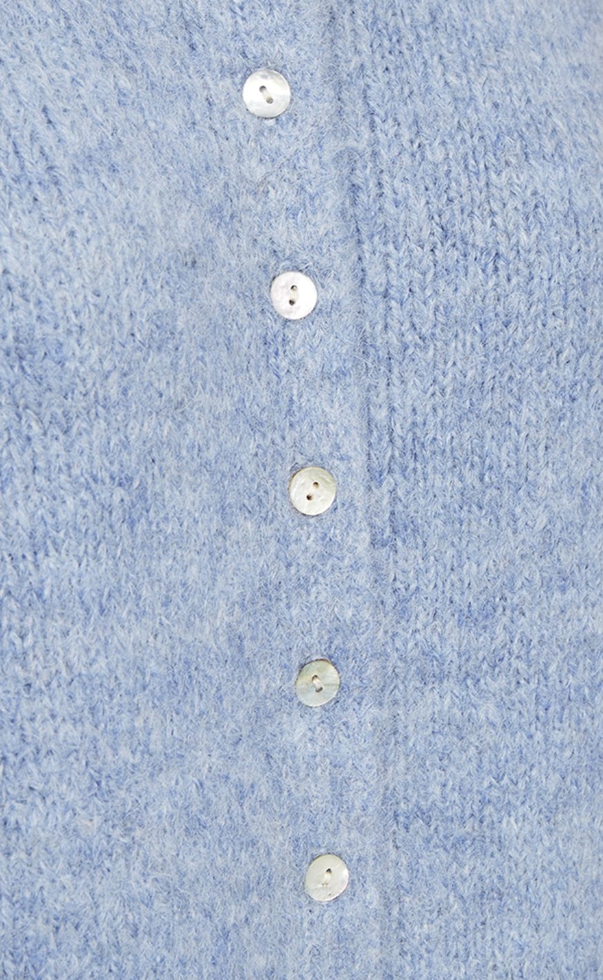 Freequent Cardigan - Grslulu - Vista Blue Melange