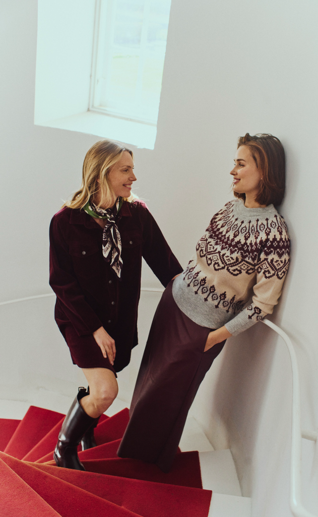 Freequent Kjole - Cordy - Port Royale