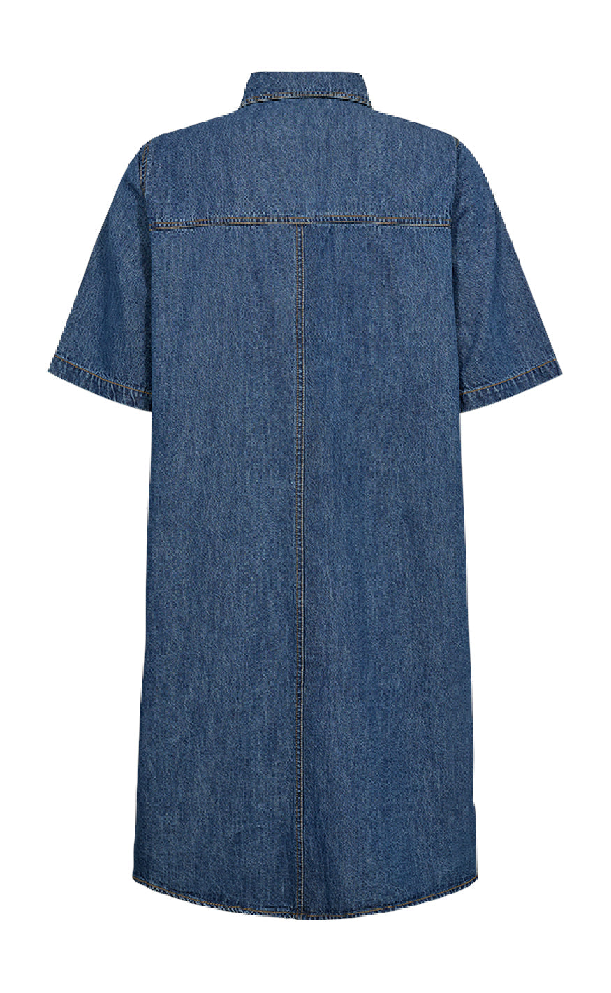 Freequent Kjole - Lisea - Medium Blue Denim