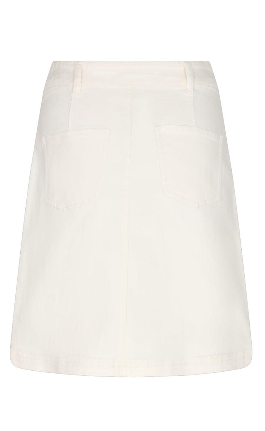 Freequent Skjørt - Harlow - Brilliant White