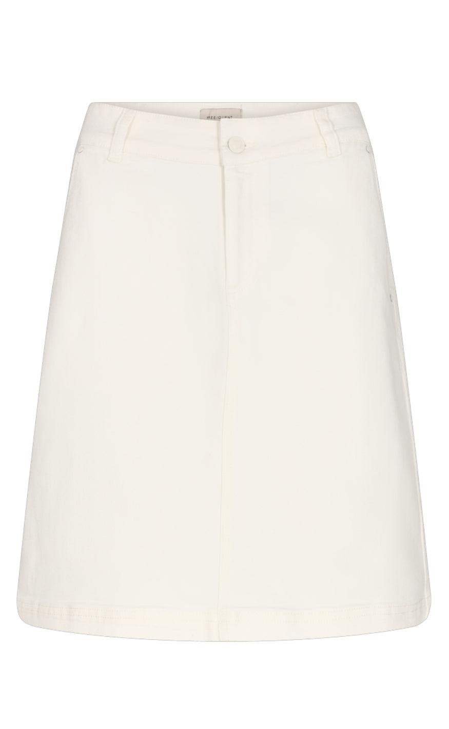 Freequent Skjørt - Harlow - Brilliant White