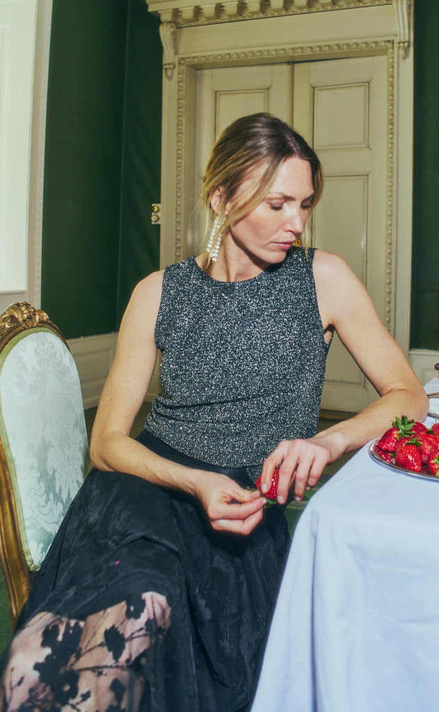 Freequent Skjørt - Lally - Black