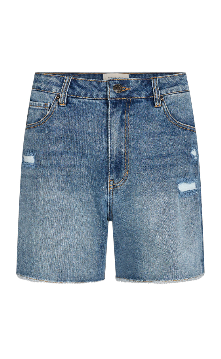 Freequent Shorts - Bagger - Medium Blue