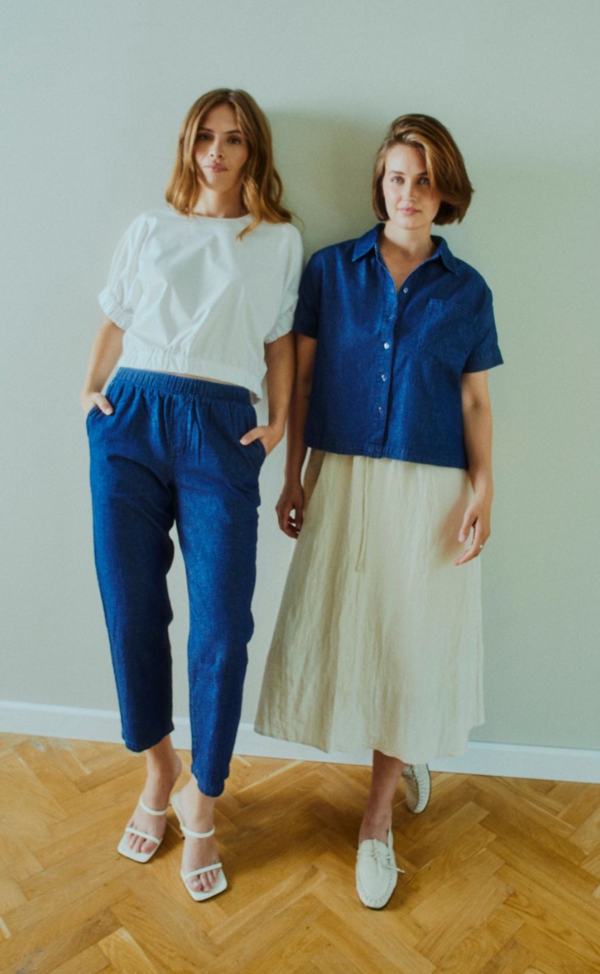 Freequent Skjorte - Esronda - Dark Blue Denim
