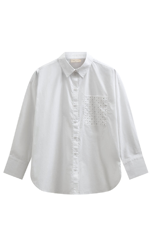 Freequent Skjorte - Kamille - Bright White