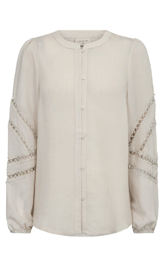 Freequent Skjorte - Shu - Moonbeam