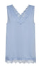 Freequent Topp - Bicco - Chambray Blue