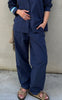 Freequent Bukser - Jally - Navy Blazer