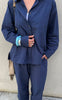 Freequent Skjorte - Jally - Navy Blazer