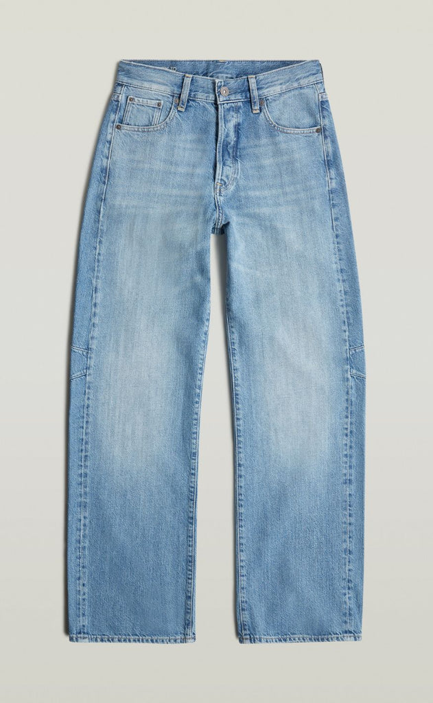 G-STAR Bukser - Bowey Boyfriend - Faded Rhine Blue
