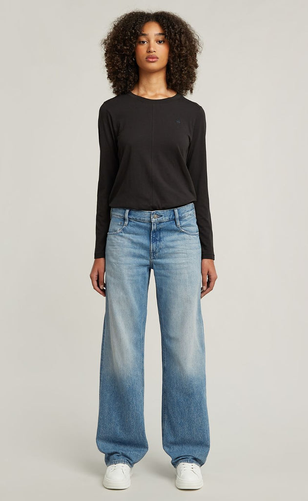 G-STAR Bukser - Judee Loose - Sun Faded Air Force Blue