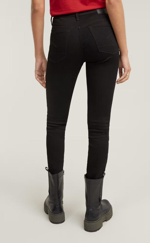 G-STAR Bukser - Skinny Wmm - Pitch Black