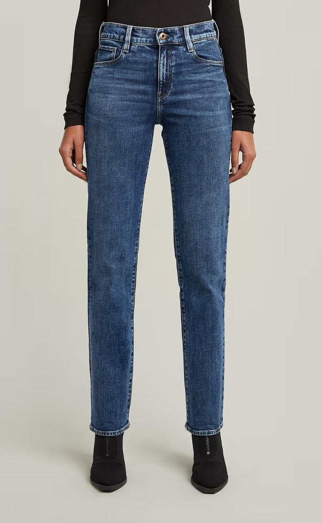 G-STAR Bukser - Strace Straight - Antique Faded Orinoco Blue