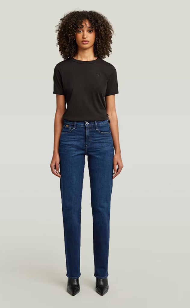 G-STAR Bukser - Strace Straight - Worn In Aster Blue