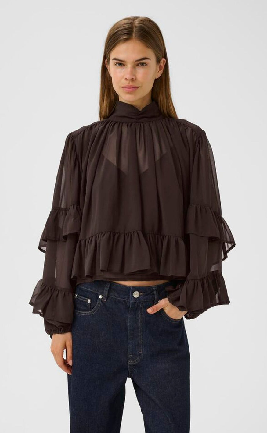 Gestuz Bluse - Mio - Mole
