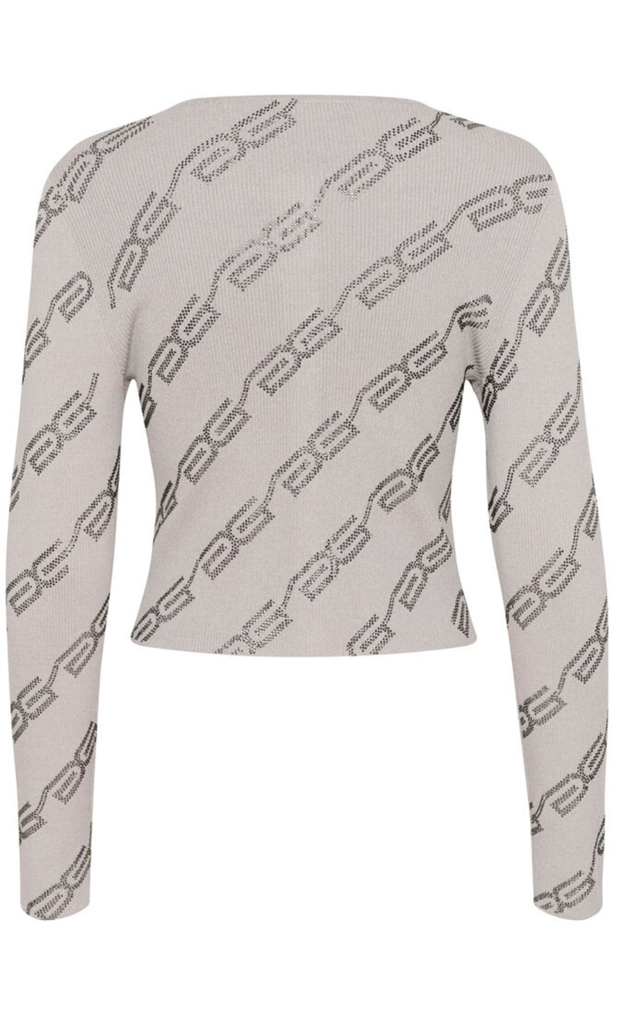 Gestuz Genser - Saya - Bright White