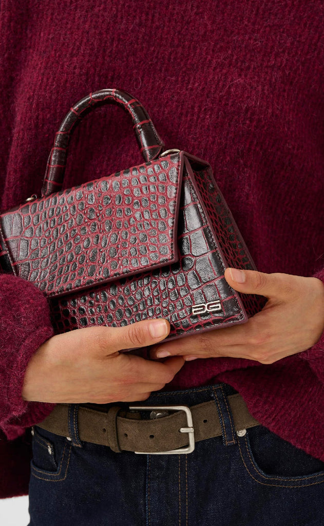 Gestuz Veske - Harvey - Croco Aronia