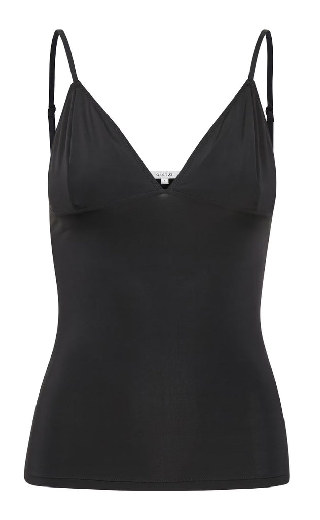 Gestuz Topp - Cami - Black