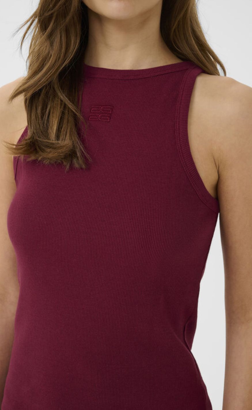 Gestuz Topp - Drew Logo 2.0 - Cabernet