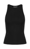 Gestuz Topp - Drew Logo Tank 2.0 - Black
