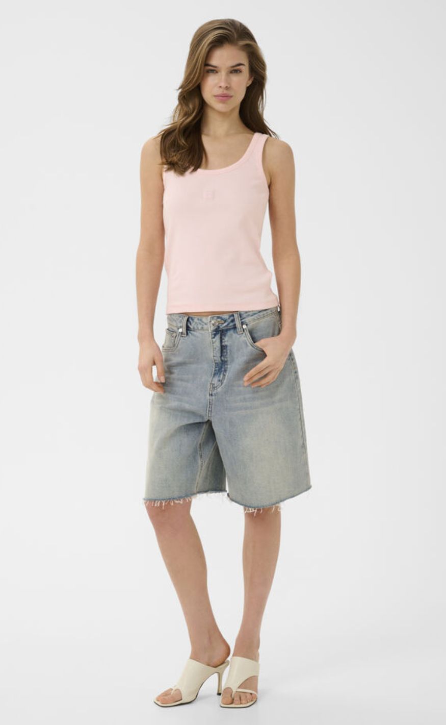Gestuz Topp - Drew Logo Topp 2.0 - Ballet Slipper