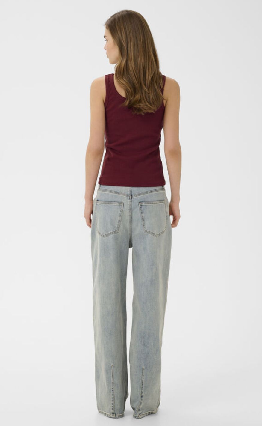Gestuz Topp - Drew Logo Topp 2.0 - Cabernet
