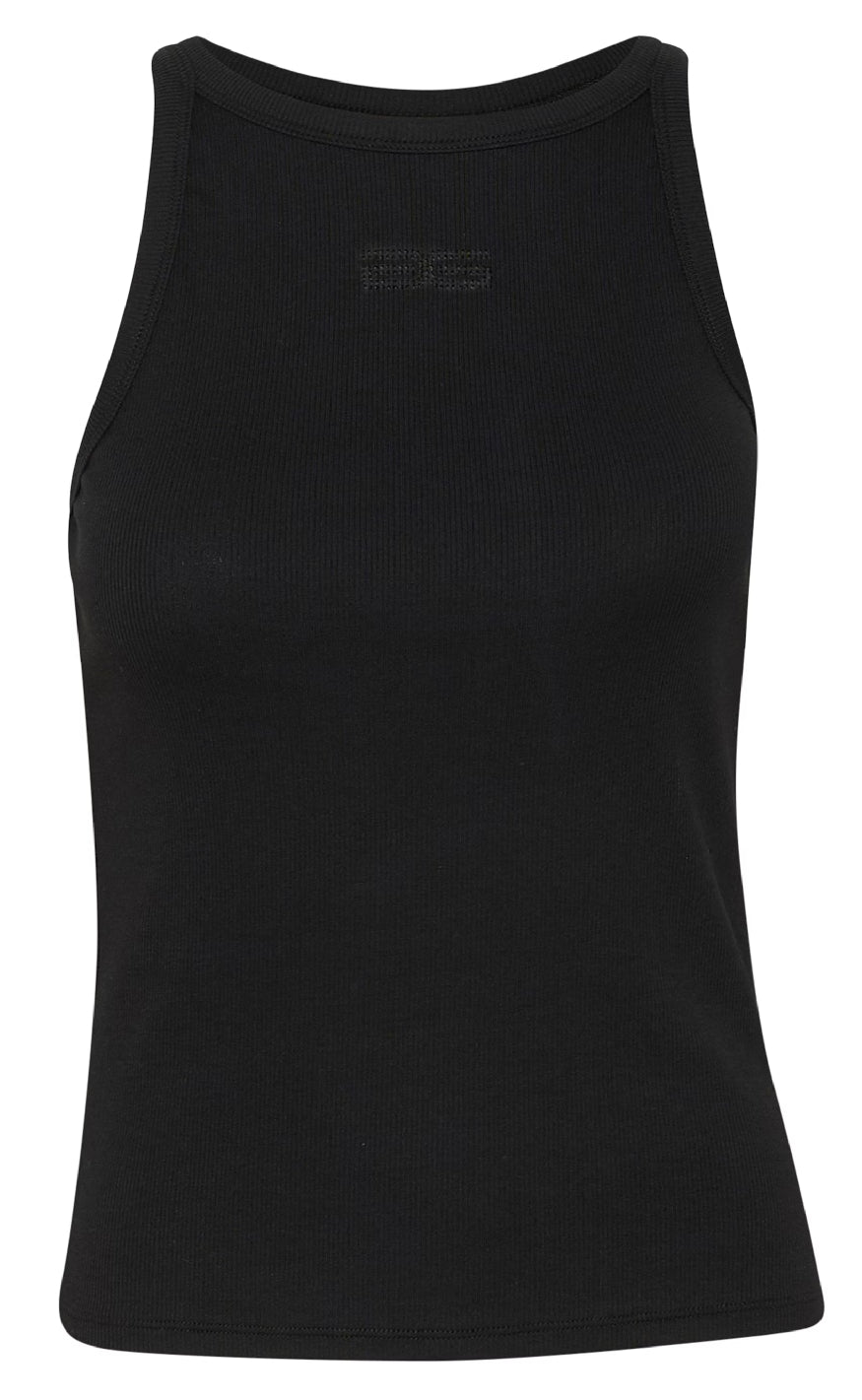 Gestuz Topp - Drew Rhinestone - Black