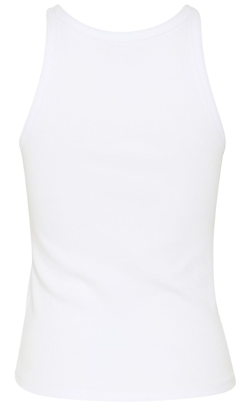 Gestuz Topp - Drew Rhinestone - Bright White