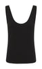 Gestuz Topp - Mida Tank - Black