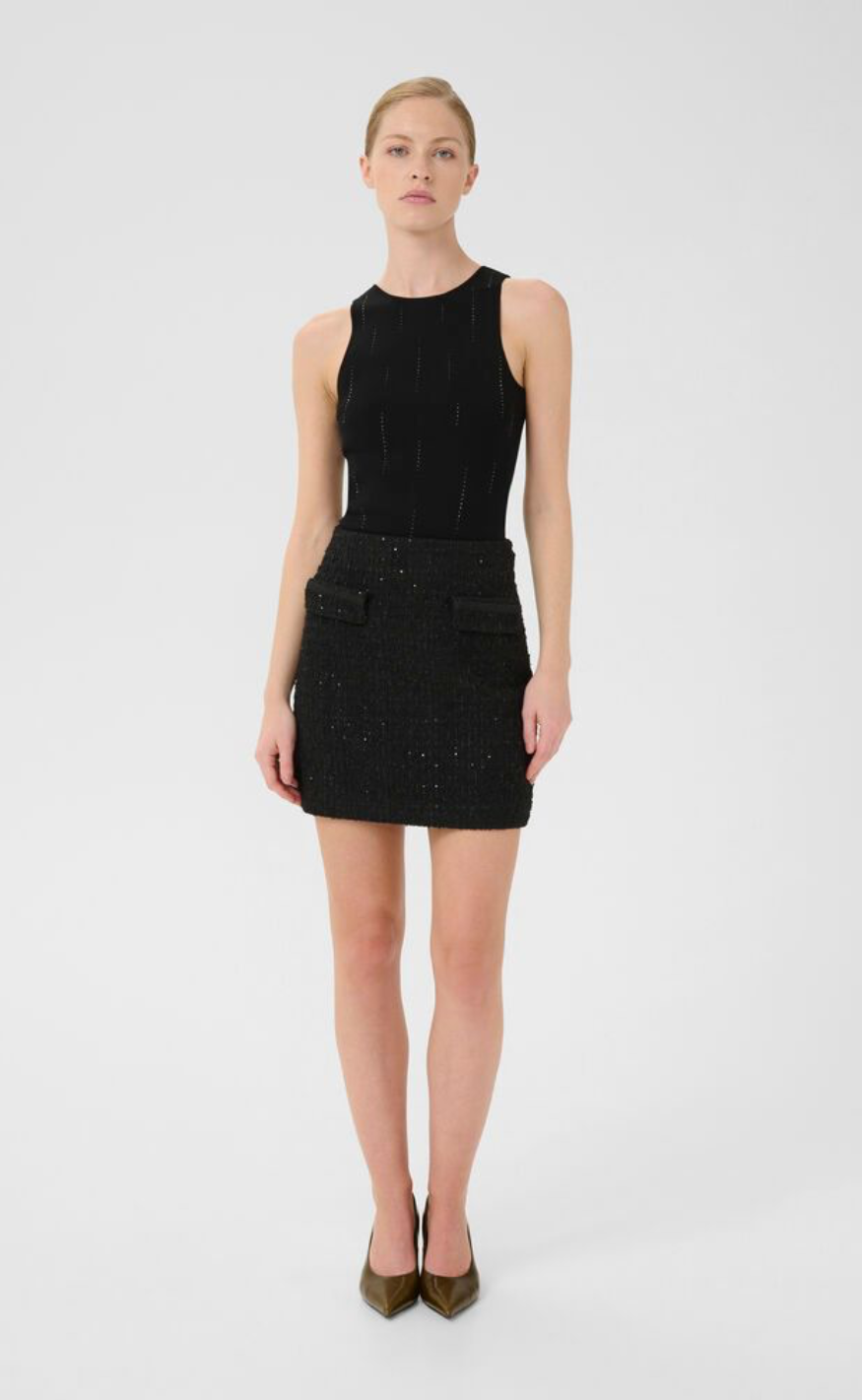 Gestuz Topp - Saya - Black