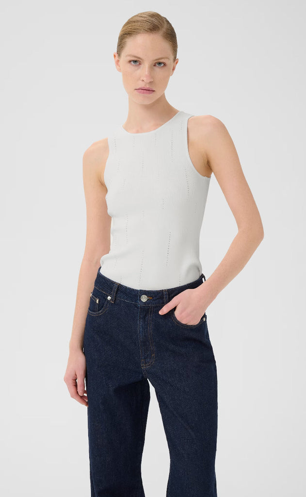 Gestuz Topp - Saya - Bright White