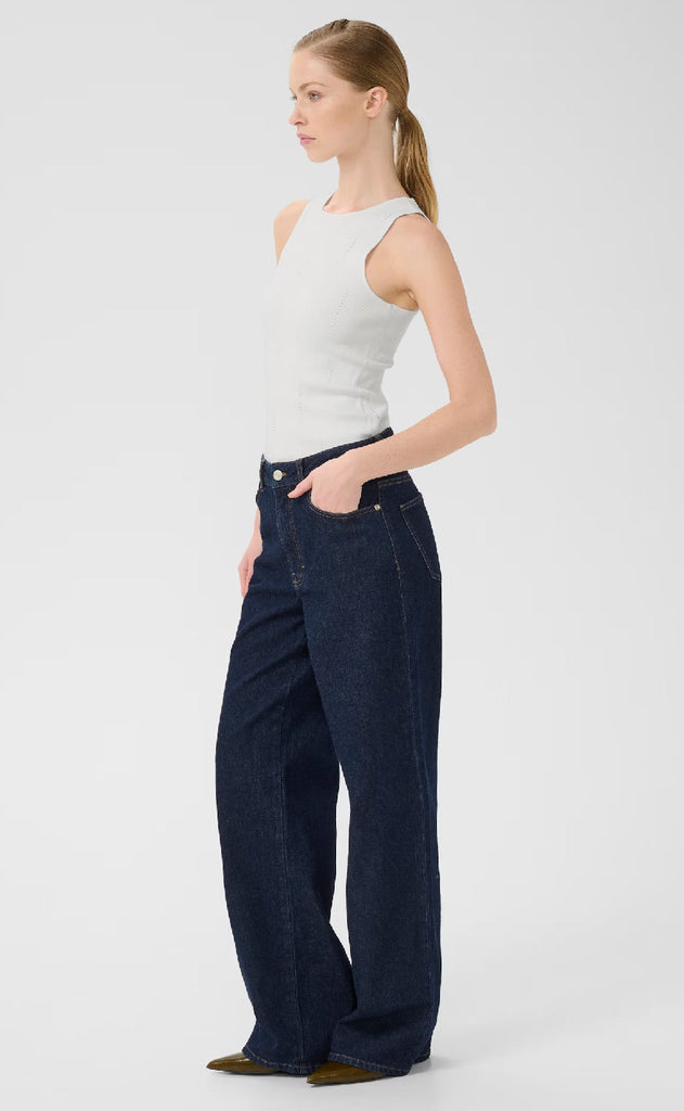 Gestuz Topp - Saya - Bright White