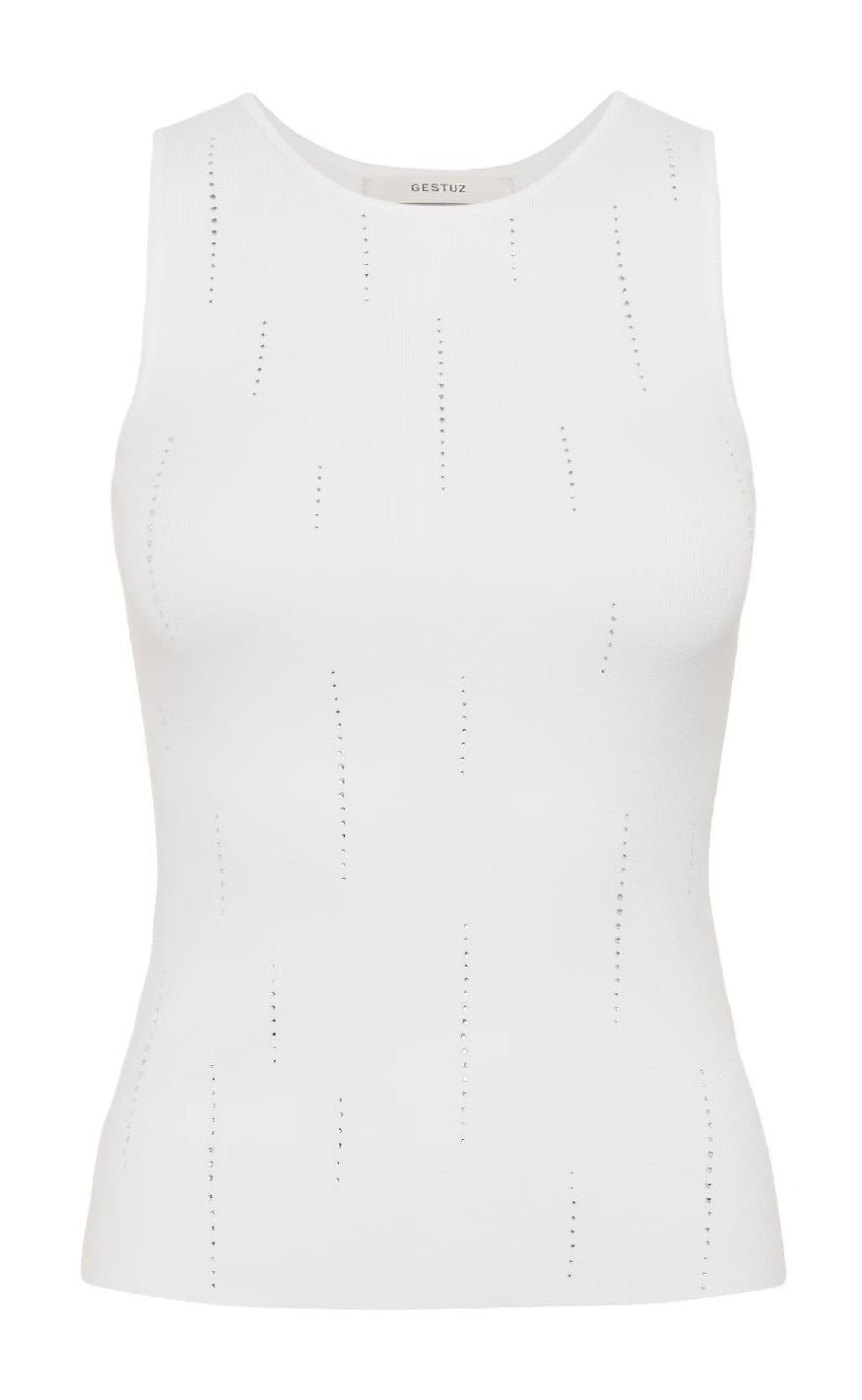 Gestuz Topp - Saya - Bright White