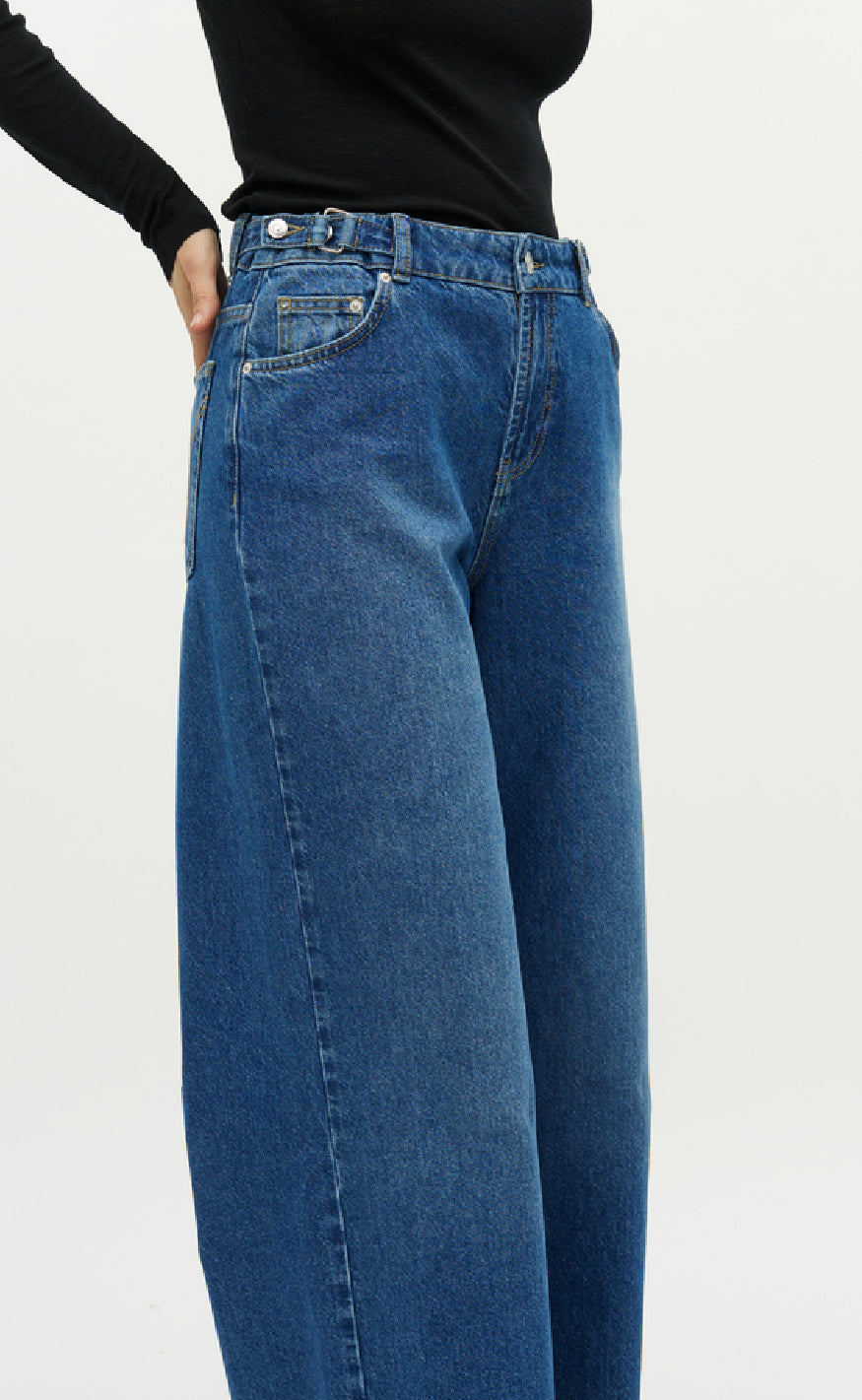 Global Funk Bukser - Kross B-G - Mid Vintage Blue